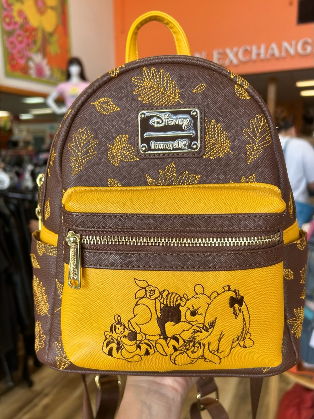 Loungefly Disney Winnie The Pooh Autumn Mini Backpack - BoxLunch Exclusive